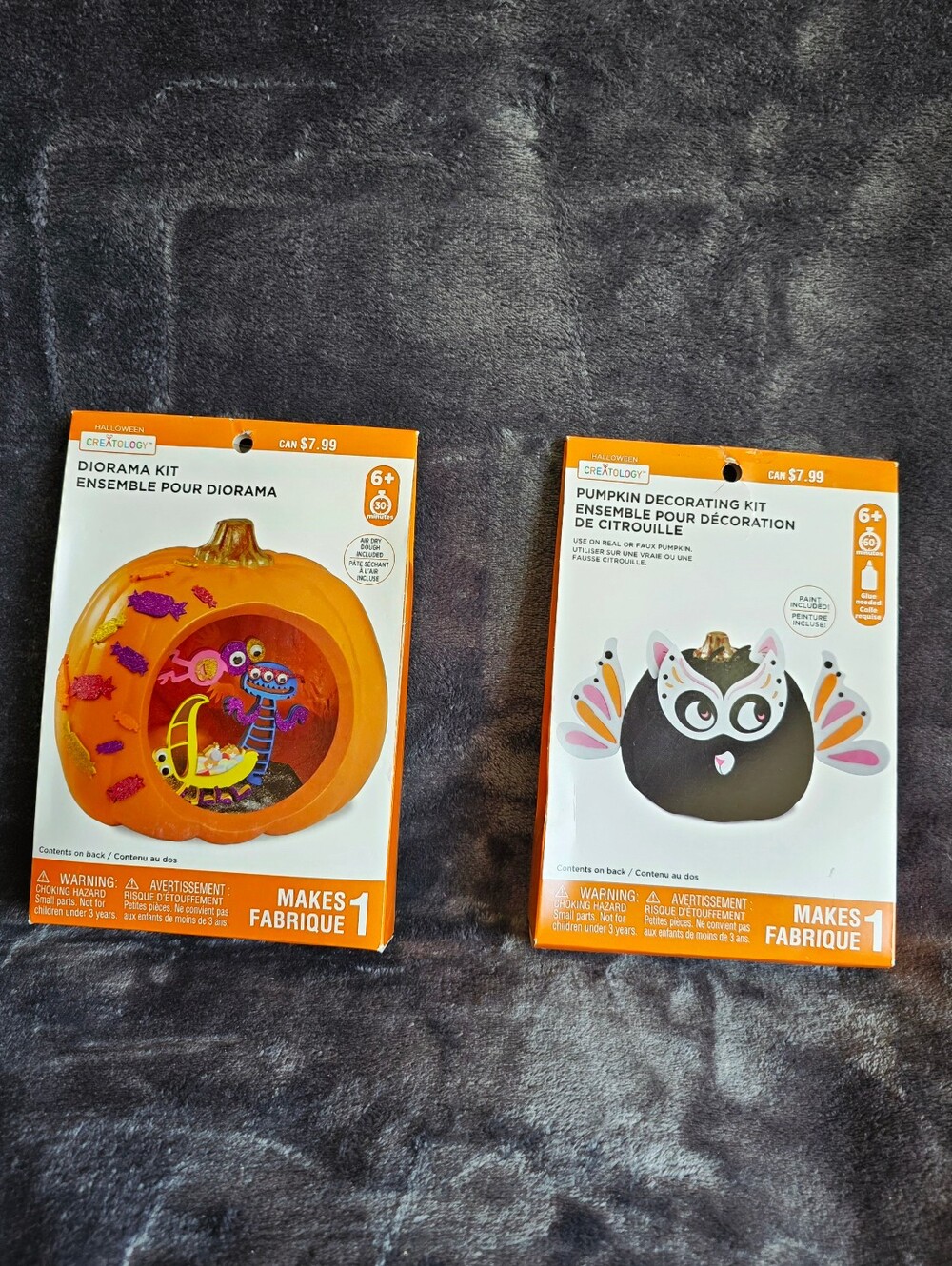 New Creatology Halloween Diorama Monsters Kids Craft Kit & masquerade bird kit